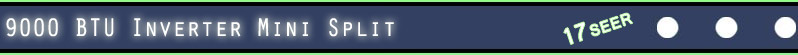 9000 BTU