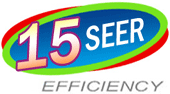 15 SEER