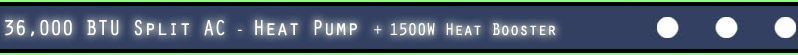 36000 BTU Mini Split