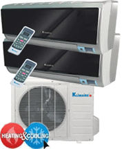 Dual-Zone Mini Split Click for More info