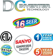 Energy Star Ductless air conditioner spec