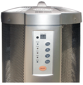 1500 Watt Heater - Top View
