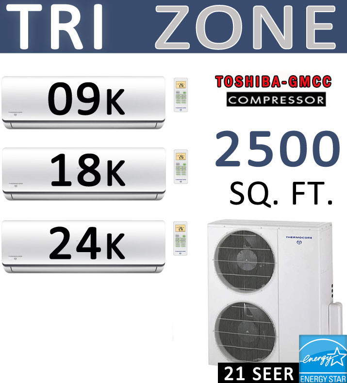 Dual zone Mitsubishi Compressor