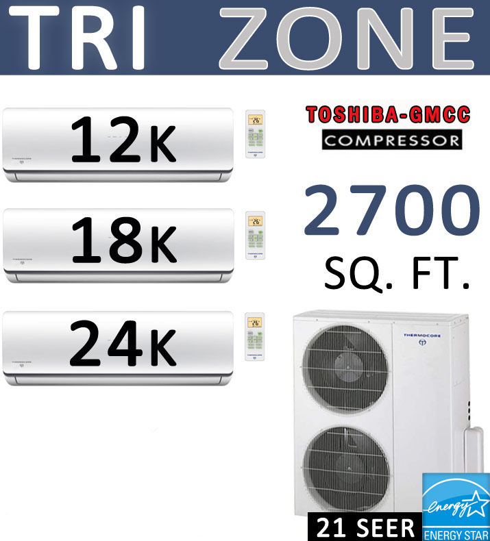 Dual zone Mitsubishi Compressor