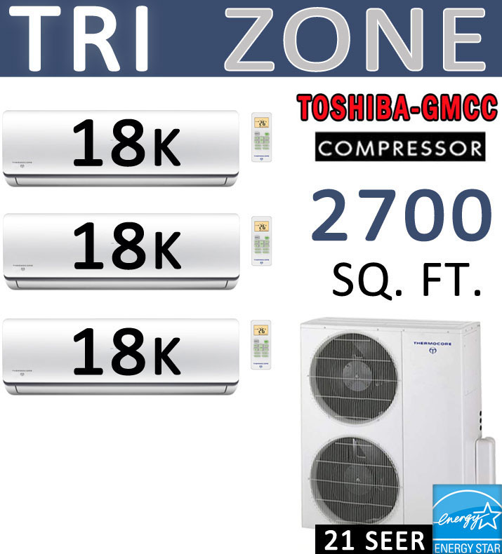 Dual zone Mitsubishi Compressor