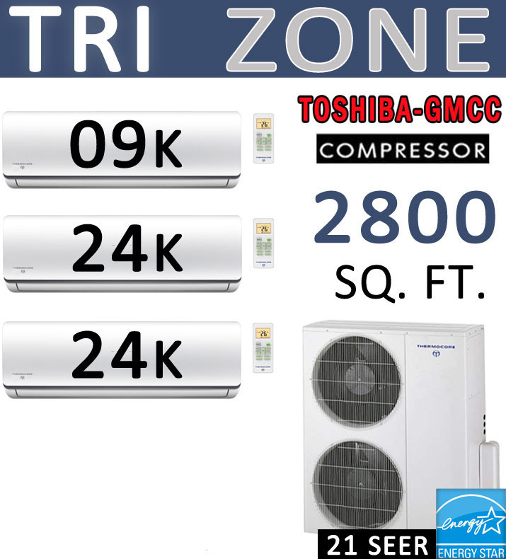 Dual zone Mitsubishi Compressor