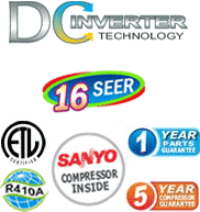 Dual Air Conditioner features